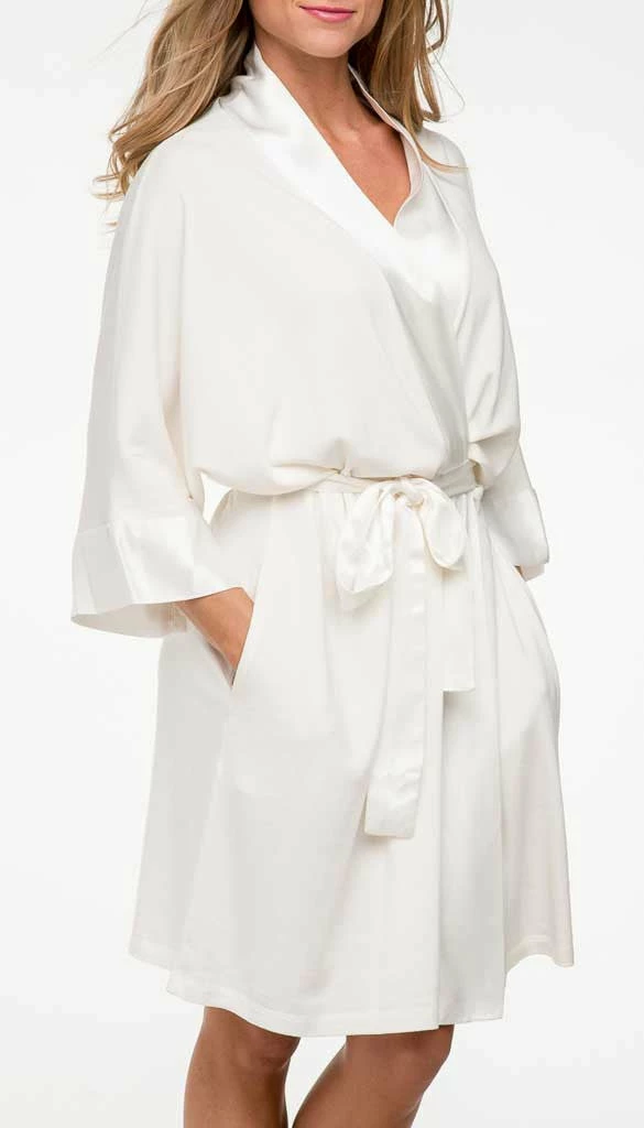 PJ Harlow SHALA Satin Trim Robe