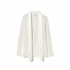 PJ Harlow SHELBY Satin Trimmed Jacket