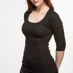 PJ Harlow Norah 3/4 Sleeve Tee T2011