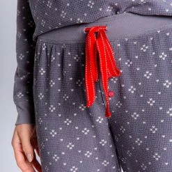 PJ Salvage Frosted Fairisle Banded Pant RAFFP2