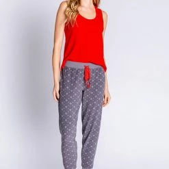 PJ Salvage Frosted Fairisle Banded Pant RAFFP2