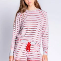 PJ Salvage Frosted Fairisle Short RAFFS1