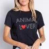 PJ Salvage Animal Lover T-shirt RBFLT