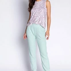 PJ Salvage Leopard Love Banded Pant RBLEP2