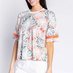 PJ Salvage Tropic Like It's Hot Short Sleeve Tee RCTHT