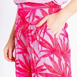 PJ Salvage Tranquil Palm Banded Pant RDTPP