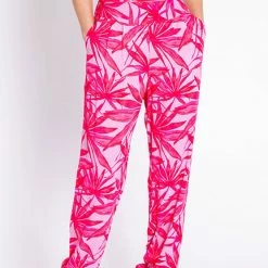 PJ Salvage Tranquil Palm Banded Pant RDTPP