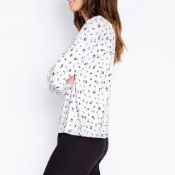 PJ Salvage Around The Edges Long Sleeve Top REAELS