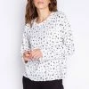 PJ Salvage Around The Edges Long Sleeve Top REAELS