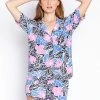 PJ Salvage Bali Bound Short PJ Set REBAPJ