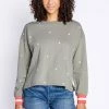 PJ Salvage Happy Vibes Long Sleeve Top REHVLS