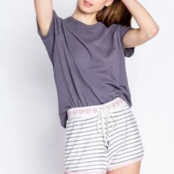 PJ Salvage La Vie En Rose Short RELVS - Ivory