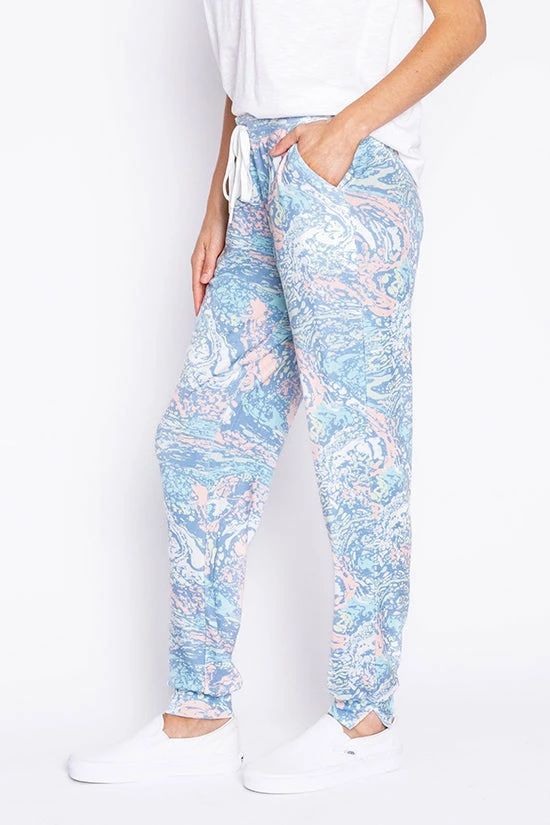 PJ Salvage Molten Marble Banded Pant REMMP2