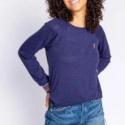 PJ Salvage Stripe Rite L-S Top RESRLS