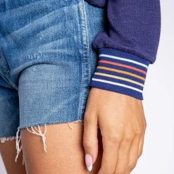 PJ Salvage Stripe Rite L-S Top RESRLS