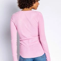 PJ Salvage Textured Essentials Long Sleeve Top RITELS