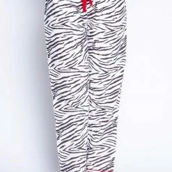 PJ Salvage Tiger Print Flannel Pant RUFLP