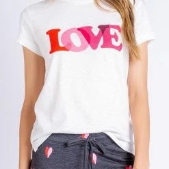 PJ Salvage Sealed With A Kiss Tee Shirt RWSKT