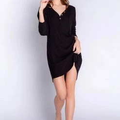 PJ Salvage Textured Lounge Nightshirt RXTLNS