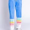 PJ Salvage Rainbow Sunsets Banded Pant RZRSP