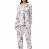 The Cat's Pajamas The Cats Pajamas Zoe Long Sleeve PJ Set 360-840-WH