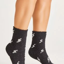 Z Lounge Bolt Plush Socks ZLA213105
