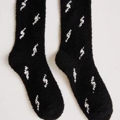 Z Lounge Bolt Plush Socks ZLA213105