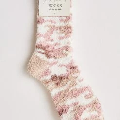 Z Lounge Camo Plush Socks ZLA213970 Z Supply Lounge