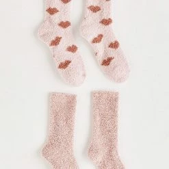 Z Supply Lounge Z Lounge 2-Pack Plush Lip Socks ZLA221754