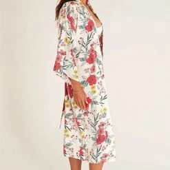 Z Supply Lounge Z Lounge Bed To Beach Floral Kimono ZLJ222172