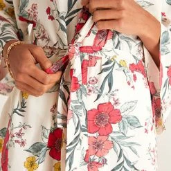 Z Supply Lounge Z Lounge Bed To Beach Floral Kimono ZLJ222172