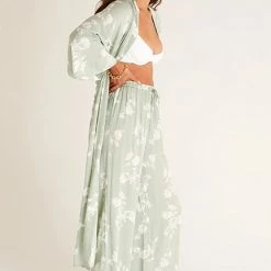 Z Supply Lounge Z Lounge Bed To Beach Floral Kimono ZLJ222191
