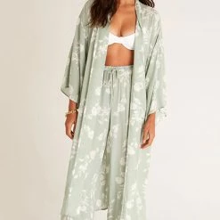 Z Supply Lounge Z Lounge Bed To Beach Floral Kimono ZLJ222191