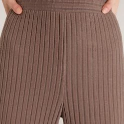 Z Lounge Show Some Flare Rib Pant ZLP223584 Z Supply Lounge