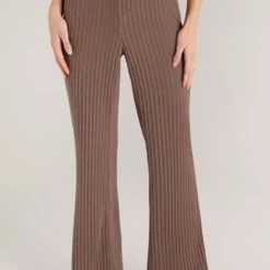 Z Lounge Show Some Flare Rib Pant ZLP223584 Z Supply Lounge