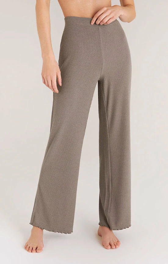 Z Lounge Lounging Around Rib Pant ZLP223382 Z Supply Lounge
