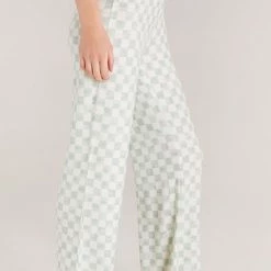 Z Supply Lounge Z Lounge Show Some Flair Checker Pant ZLP223385