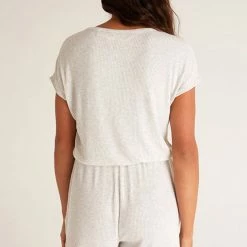 Z Lounge Cozy Vibe Rib Romper ZLS222170