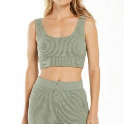 Z Lounge Zoe Waffle Tank Bra ZLT214400