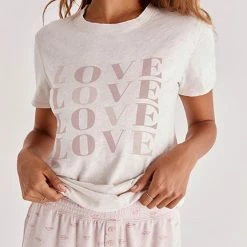 Z Supply Lounge Z Lounge Easy Love Tee ZLT221953