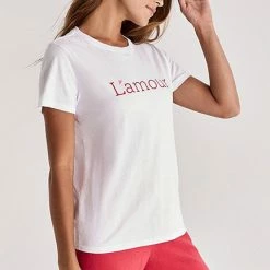 Z Lounge Organic Easy L'Amour Tee ZLT221956 Z Supply Lounge