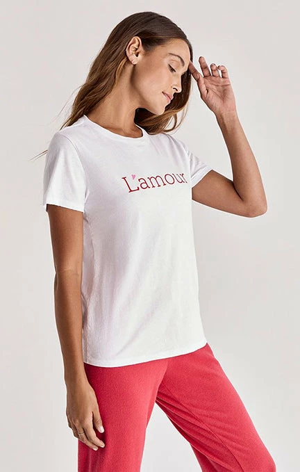 Z Lounge Organic Easy L'Amour Tee ZLT221956 Z Supply Lounge