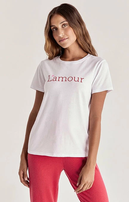 Z Lounge Organic Easy L'Amour Tee ZLT221956 Z Supply Lounge