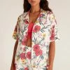 Z Lounge Resort Floral Shirt ZLT222173 Z Supply Lounge