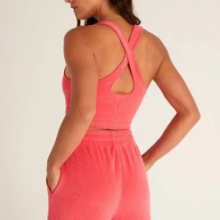 Z Lounge Sunny Loop Terry Tank Bra ZLT222175 Z Supply Lounge