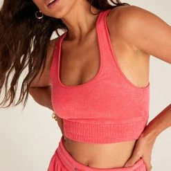 Z Lounge Sunny Loop Terry Tank Bra ZLT222175 Z Supply Lounge
