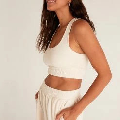 Z Lounge Sunny Loop Terry Tank Bra ZLT222175 Z Supply Lounge