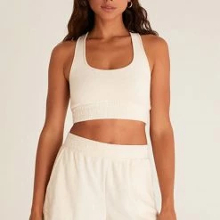 Z Lounge Sunny Loop Terry Tank Bra ZLT222175 Z Supply Lounge