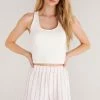 Z Supply Lounge Z Lounge Sneak Peek Rib Tank ZLT223353