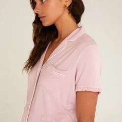 Z Lounge Summer Modal PJ Set ZLZ222159 Z Supply Lounge